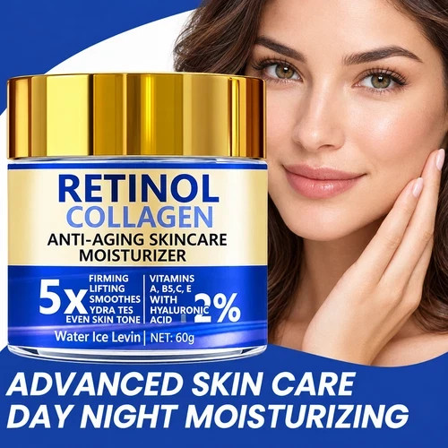 Retinol collagen face lift - face,