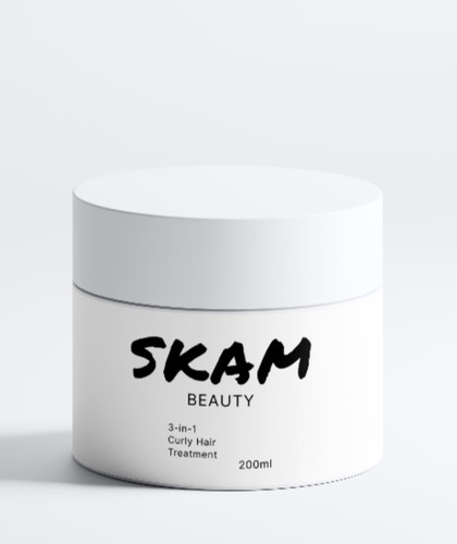 Curly hair treatment - 3-in-1,