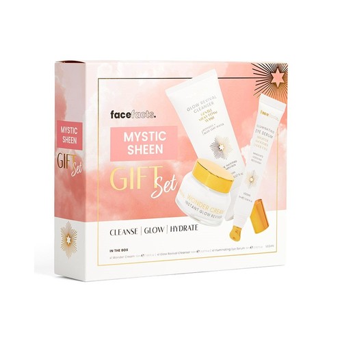 3pcs face facts - face, glow