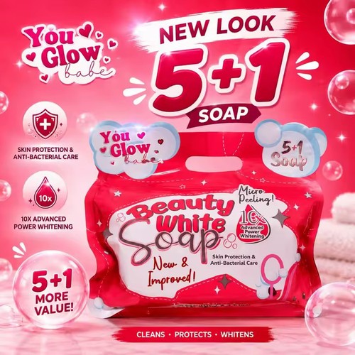 Beauty white soap you glow - you,