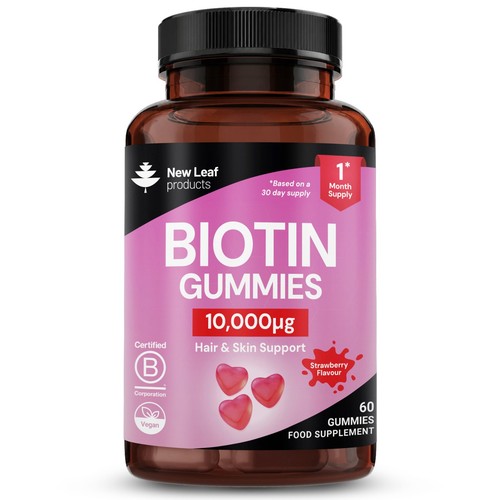 Biotin gummies hair skin - hair, &